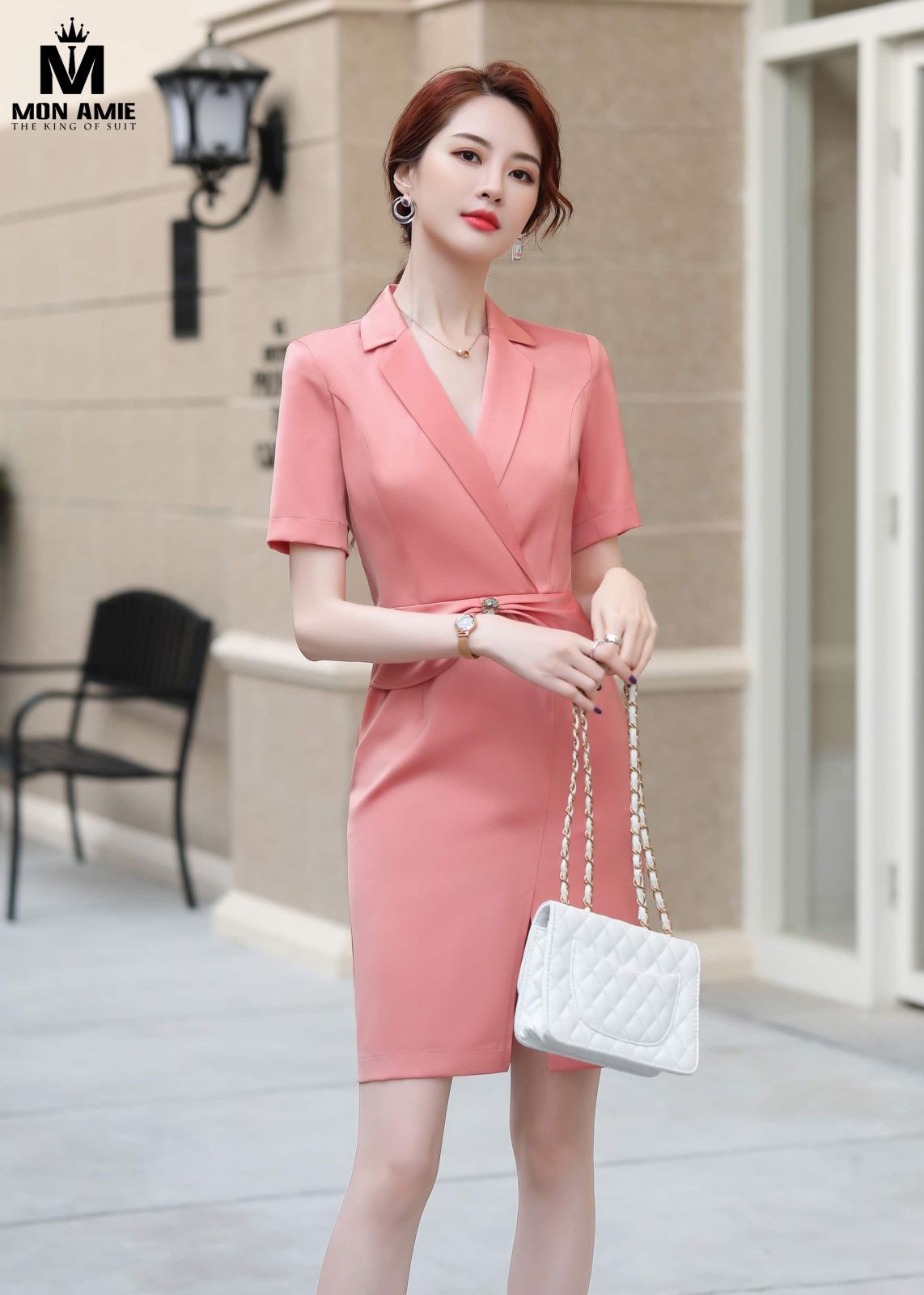 Babypink Blazer Dress 